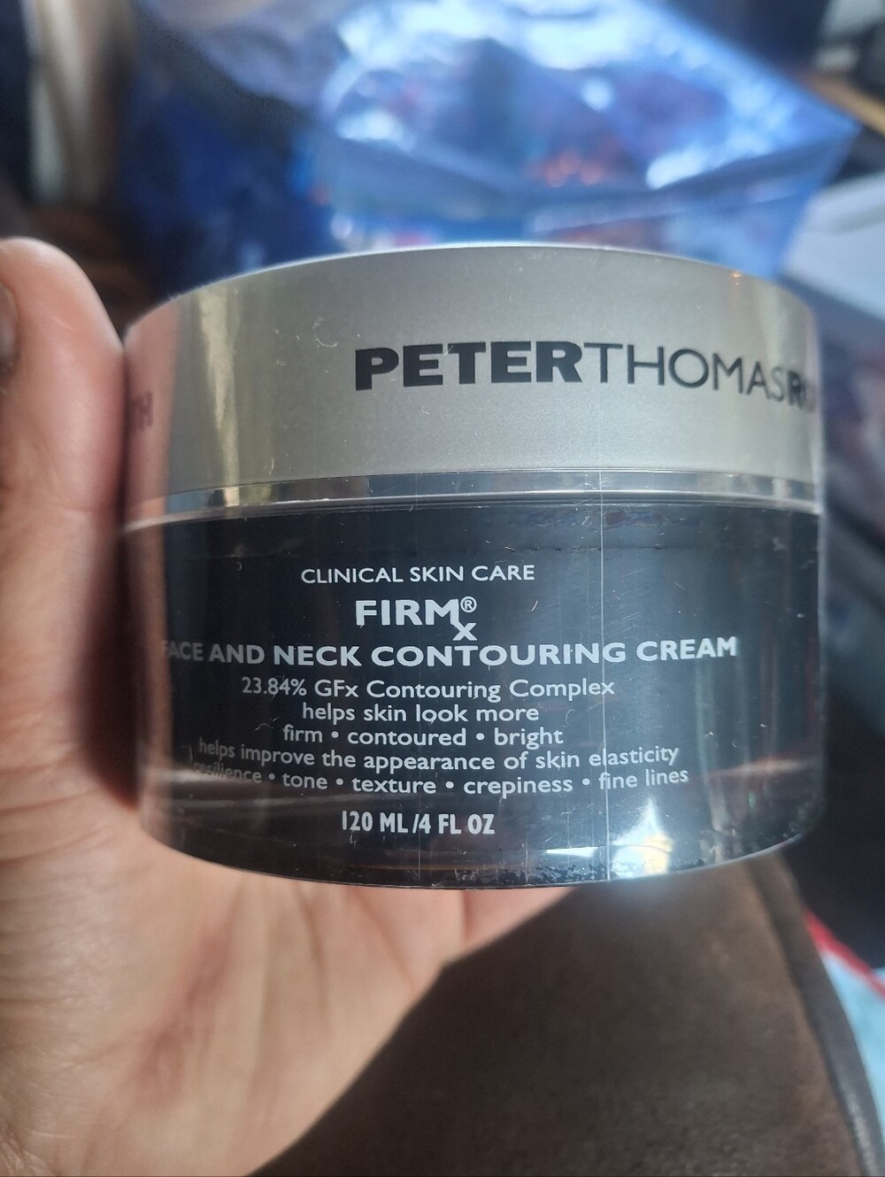 Peter Thomas Roth Black and Silver Face & Neck Contouring Cream - FirmX